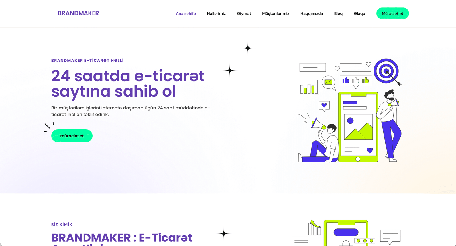 Brand Maker – Website