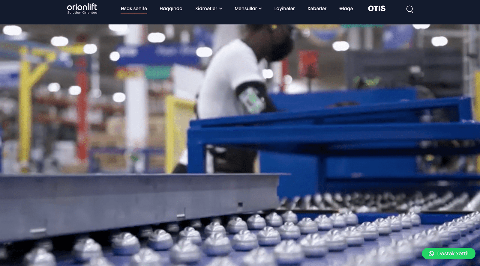 Orionlift – Website